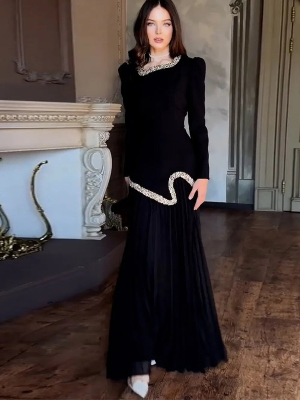 Eid Abaya Women Dress Muslim Jalabiya