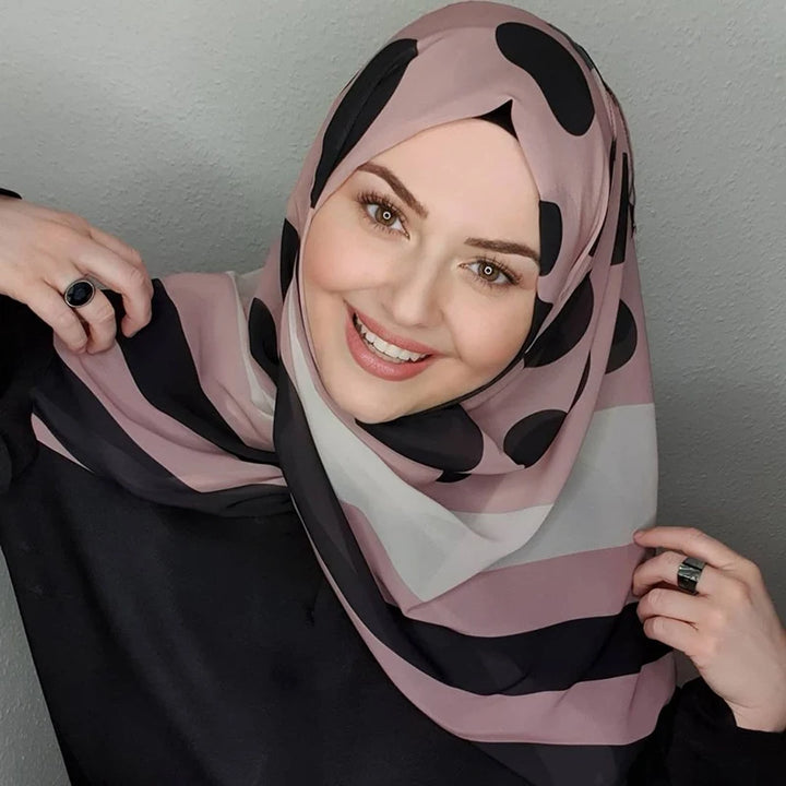 Instant Chiffon Turban Hijab – Stylish Stretch Head Wrap