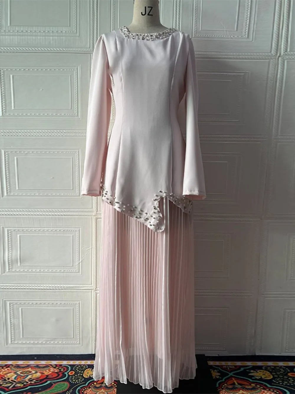 Eid Abaya Women Dress Muslim Jalabiya