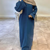 Eid Dress Abaya Women Jalabiya Dubai Muslim Modest Vestidos Morocco Dresses